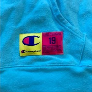 5/$15 Neon champion hoodie